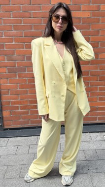 Marynarka Tree Masełkowy